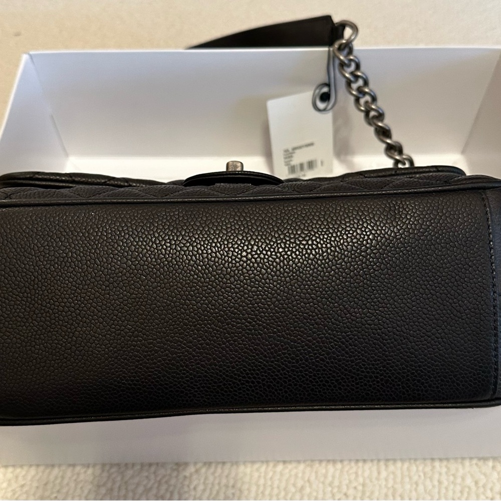 NWT Chanel Black Caviar Quilted Flap Bag - Picture 5 of 15